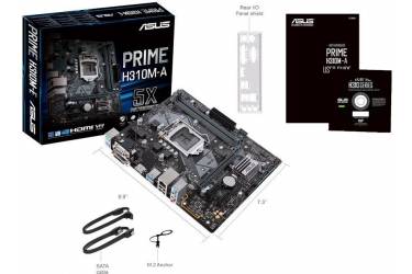 Материнская плата Asus PRIME H310M-A Soc-1151v2 Intel H310 2xDDR4 mATX AC`97 8ch(7.1) GbLAN+VGA+DVI+HDMI