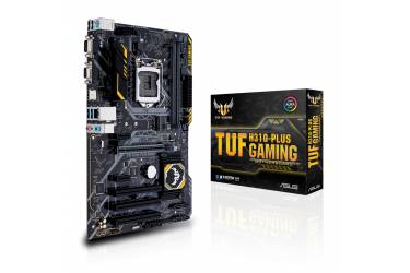 Материнская плата Asus TUF H310-PLUS GAMING Soc-1151v2 Intel H310 2xDDR4 ATX AC`97 8ch(7.1) GbLAN+VGA+HDMI