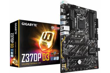 Материнская плата Gigabyte Z370P D3 Soc-1151v2 Intel Z370 4xDDR4 ATX AC`97 8ch(7.1) GbLAN RAID+HDMI