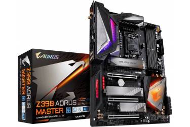 Материнская плата Gigabyte Z390 AORUS MASTER Soc-1151v2 Intel Z390 4xDDR4 ATX AC`97 8ch(7.1) GbLAN RAID