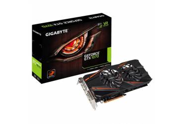 Видеокарта Gigabyte PCI-E GV-N1070WF2OC-8GD nVidia GeForce GTX 1070 8192Mb 256bit GDDR5 1582/8008 DVIx1/HDMIx1/DPx3/HDCP Ret