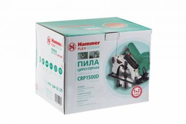 Циркулярная пила (дисковая) Hammer Flex CRP1500D 1500Вт (ручная)