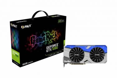 Видеокарта Palit PCI-E PA-GTX1080 GameRock nVidia GeForce GTX 1080 8192Mb 256bit GDDR5X 1645/10000 DVIx1/HDMIx1/DPx3/HDCP Ret