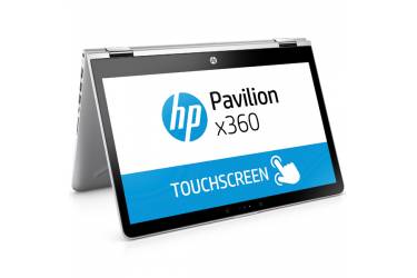 Трансформер HP Pavilion x360 14-ba016ur Core i3 7100U/6Gb/500Gb/SSD8Gb/nVidia GeForce 940MX 2Gb/14"/IPS/Touch/FHD (1920x1080)/Windows 10 64/silver/WiFi/BT/Cam