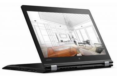 Ноутбук Lenovo ThinkPad P40 Yoga Core i7 6500U/8Gb/SSD256Gb/nVidia Quadro M500M 2Gb/14"/IPS/Touch/FHD (1920x1080)/Windows 10 Professional/black/WiFi/BT/Cam