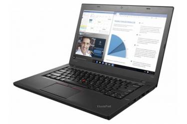 Ноутбук Lenovo ThinkPad T460 Core i7 6500U/8Gb/SSD512Gb/nVidia GeForce 940MX 2Gb/14"/FHD (1920x1080)/Windows 10 Professional 64/black/WiFi/BT/Cam/1910mAh