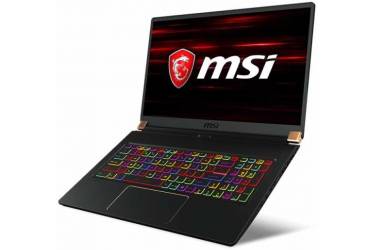 Ноутбук MSI GS75 Stealth 9SD-838RU Core i7 9750H/16Gb/SSD512Gb/nVidia GeForce GTX 1660 Ti 6Gb/17.3"/IPS/FHD (1920x1080)/Windows 10/black/WiFi/BT/Cam