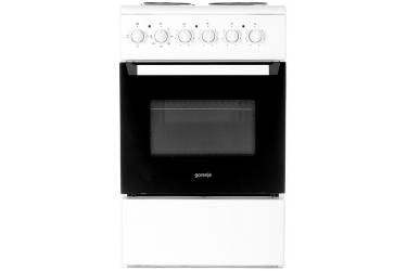 Плита Электрическая Gorenje EF5110W белый 85*50*60см без крышки