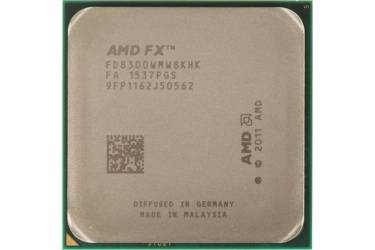 Процессор AMD FX 8300 AM3+ (FD8300WMHKBOX) (3.3GHz/5200MHz) Box