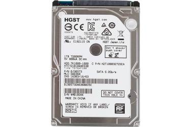 Жесткий диск HGST SATA-III 1Tb 0J30573 HTE721010A9E630 Travelstar 7K1000 (7200rpm) 32Mb 2.5"