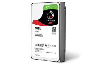 Жесткий диск Seagate Original SATA-III 10Tb ST10000VN0004 NAS Ironwolf (7200rpm) 256Mb 3.5"