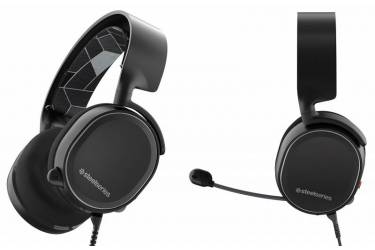 Наушники с микрофоном Steelseries Arctis 3 черный 3м мониторы оголовье (61433)