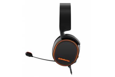 Наушники с микрофоном Steelseries Arctis 5 черный 3м мониторы оголовье (61443)