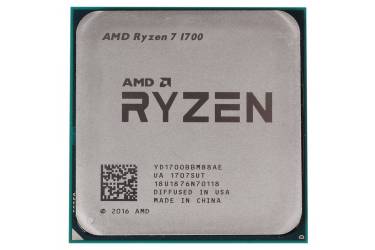 Процессор AMD Ryzen 7 1700 AM4 (YD1700BBM88AE) (3.0GHz/100MHz) OEM