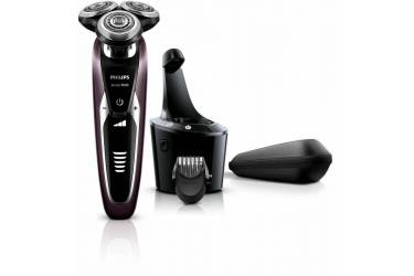 Бритва роторная Philips 9000 S9521/31 реж.эл.:3 питан.:аккум. фиолетовый/черный