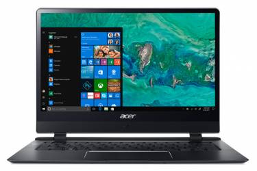 Ультрабук Acer Swift 7 SF714-51T-M3AH Core i7 7Y75/8Gb/SSD256Gb/Intel HD Graphics 615/14"/IPS/Touch/FHD (1920x1080)/Windows 10 Professional/black/WiFi/BT/Cam/4580mAh