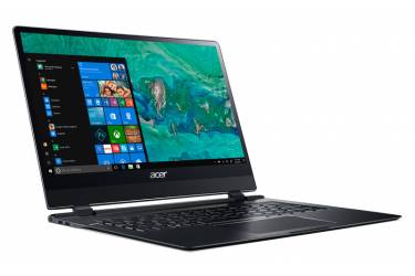 Ультрабук Acer Swift 7 SF714-51T-M3AH Core i7 7Y75/8Gb/SSD256Gb/Intel HD Graphics 615/14"/IPS/Touch/FHD (1920x1080)/Windows 10 Professional/black/WiFi/BT/Cam/4580mAh