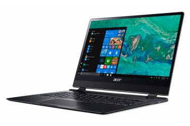 Ультрабук Acer Swift 7 SF714-51T-M3AH Core i7 7Y75/8Gb/SSD256Gb/Intel HD Graphics 615/14"/IPS/Touch/FHD (1920x1080)/Windows 10 Professional/black/WiFi/BT/Cam/4580mAh