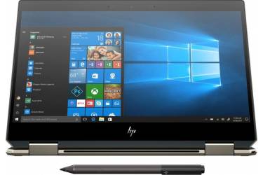 Ультрабук-трансформер HP Spectre x360 13-ap0001ur Core i5 8265U/8Gb/SSD256Gb/Intel HD Graphics 620/13.3"/IPS/Touch/FHD (1920x1080)/Windows 10 64/blue/WiFi/BT/Cam/Bag