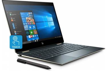 Ультрабук-трансформер HP Spectre x360 13-ap0003ur Core i5 8265U/8Gb/SSD256Gb/Intel UHD Graphics 620/13.3"/IPS/Touch/FHD (1920x1080)/Windows 10 64/blue/WiFi/BT/Cam/Bag