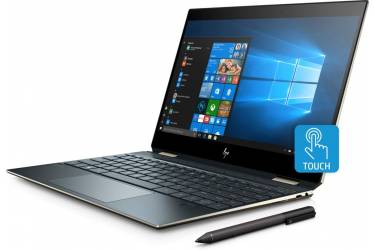 Ультрабук-трансформер HP Spectre x360 13-ap0003ur Core i5 8265U/8Gb/SSD256Gb/Intel UHD Graphics 620/13.3"/IPS/Touch/FHD (1920x1080)/Windows 10 64/blue/WiFi/BT/Cam/Bag