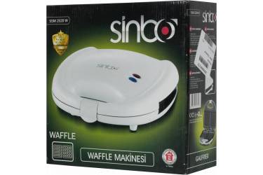 Вафельница Sinbo SSM 2520W 750Вт белый