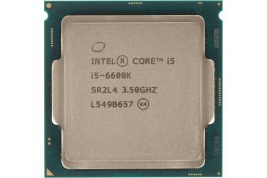 Процессор Intel Core i5 6600K Soc-1151 (3.5GHz/Intel HD Graphics 530) Box w/o cooler