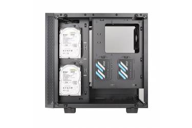 Корпус Thermaltake View 21 TG черный без БП ATX 5x120mm 3x140mm 2xUSB3.0 audio bot (плохая упаковка)