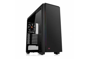 Корпус Thermaltake Versa C23 TG RGB черный без БП ATX 4x120mm 2xUSB2.0 2xUSB3.0 audio bott PSU