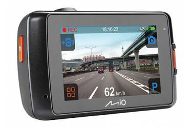 Видеорегистратор Mio MiVue 668 черный 4Mpix 1296x2304 1296p 150гр. GPS Ambarella A7LA55