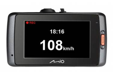 Видеорегистратор Mio MiVue 658 черный 3Mpix 1296x2304 1296p 130гр. GPS