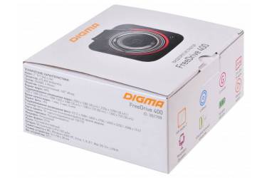 Видеорегистратор Digma FreeDrive 400 черный 4Mpix 1080x2560 1080p 140гр. Ambarella A7LA50