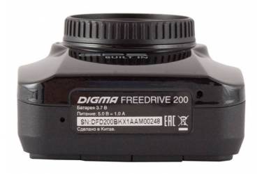 Видеорегистратор Digma FreeDrive 200 черный 2Mpix 1080x1920 1080p 140гр. GPS