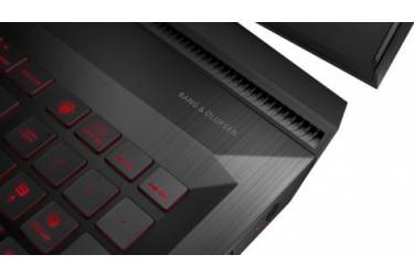 Ноутбук HP Omen 17-an008ur Core i7 7700HQ/8Gb/1Tb/SSD128Gb/DVD-RW/nVidia GeForce GTX 1050Ti 4Gb/17.3"/IPS/FHD (1920x1080)/Windows 10 64/black/WiFi/BT/Cam