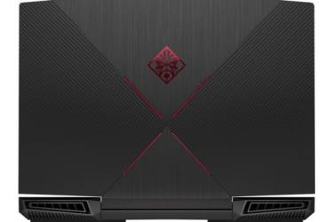 Ноутбук HP Omen 17-an008ur Core i7 7700HQ/8Gb/1Tb/SSD128Gb/DVD-RW/nVidia GeForce GTX 1050Ti 4Gb/17.3"/IPS/FHD (1920x1080)/Windows 10 64/black/WiFi/BT/Cam