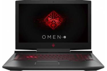 Ноутбук HP Omen 17-an014ur Core i7 7700HQ/16Gb/1Tb/DVD-RW/nVidia GeForce GTX 1050 2Gb/17.3"/IPS/FHD (1920x1080)/Free DOS/black/WiFi/BT/Cam