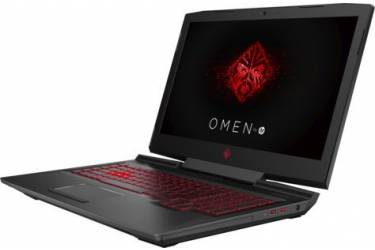 Ноутбук HP Omen 17-an014ur Core i7 7700HQ/16Gb/1Tb/DVD-RW/nVidia GeForce GTX 1050 2Gb/17.3"/IPS/FHD (1920x1080)/Free DOS/black/WiFi/BT/Cam