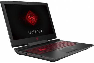 Ноутбук HP Omen 17-an014ur Core i7 7700HQ/16Gb/1Tb/DVD-RW/nVidia GeForce GTX 1050 2Gb/17.3"/IPS/FHD (1920x1080)/Free DOS/black/WiFi/BT/Cam