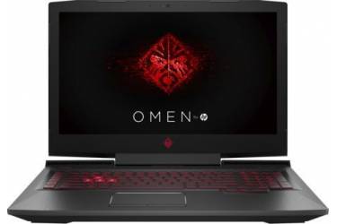 Ноутбук HP Omen 17-an015ur Core i5 7300HQ/8Gb/1Tb/DVD-RW/nVidia GeForce GTX 1050 2Gb/17.3"/IPS/FHD (1920x1080)/Free DOS/black/WiFi/BT/Cam