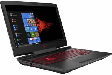 Ноутбук HP Omen 17-an059ur Core i7 7700HQ/16Gb/1Tb/nVidia GeForce GTX 1050 Ti 4Gb/17.3"/IPS/FHD (1920x1080)/Free DOS/black/WiFi/BT/Cam