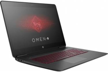 Ноутбук HP Omen 17-w200ur Core i5 7300HQ/6Gb/1Tb/DVD-RW/nVidia GeForce GTX 1050 2Gb/17.3"/IPS/FHD (1920x1080)/Windows 10 64/black/WiFi/BT/Cam