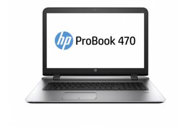 Ноутбук HP ProBook 470 G3 Core i7 6500U/8Gb/SSD256Gb/DVD-RW/AMD Radeon R7 M340 2Gb/17.3"/UWVA/FHD (1920x1080)/Windows 7 Professional 64 dwnW10Pro64/black/WiFi/BT/Cam/2850mAh