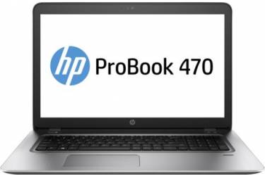 Ноутбук HP ProBook 470 G4 Core i3 7100U/4Gb/500Gb/DVD-RW/Intel HD Graphics 620/17.3"/SVA/FHD (1920x1080)/Windows 10 Professional 64/silver/WiFi/BT/Cam