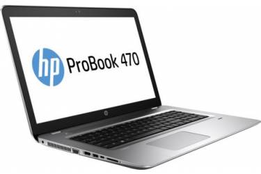 Ноутбук HP ProBook 470 G4 Core i3 7100U/4Gb/500Gb/DVD-RW/Intel HD Graphics 620/17.3"/SVA/FHD (1920x1080)/Windows 10 Professional 64/silver/WiFi/BT/Cam