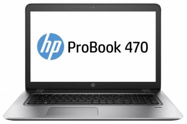 Ноутбук HP ProBook 470 G4 Core i5 7200U/8Gb/1Tb/DVD-RW/nVidia GeForce 930MX 2Gb/17.3"/UWVA/FHD (1920x1080)/Windows 10 Professional 64/silver/WiFi/BT/Cam