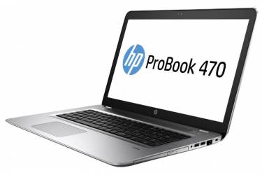 Ноутбук HP ProBook 470 G4 Core i5 7200U/8Gb/1Tb/DVD-RW/nVidia GeForce 930MX 2Gb/17.3"/UWVA/FHD (1920x1080)/Windows 10 Professional 64/silver/WiFi/BT/Cam