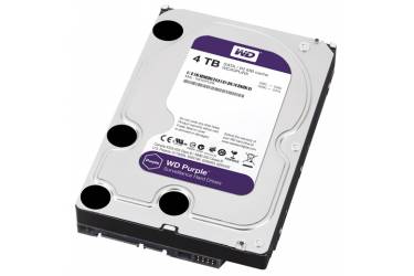 Жесткий диск WD Original SATA-III 4Tb WD40PURX Video Purple (5400rpm) 64Mb 3.5"