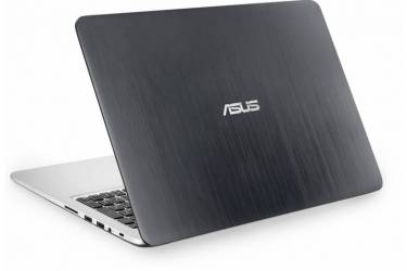 Ноутбук Asus K501UX-DM201T Core i5 6200U/8Gb/1Tb/nVidia GeForce GTX 950M 2Gb/15.6"/FHD (1920x1080)/Windows 10 64/grey/WiFi/BT/Cam