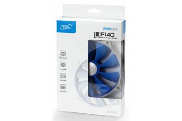 Вентилятор Deepcool UF 140 140x140x25mm 4-pin 17-27dB 167gr Ret