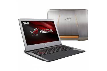 Ноутбук Asus G752VS(KBL)-BA484T Core i7 7820HK/32Gb/2Tb/SSD256Gb/DVD-RW/nVidia GeForce GTX 1070 8Gb/17.3"/FHD (1920x1080)/Windows 10 64/grey/WiFi/BT/Cam